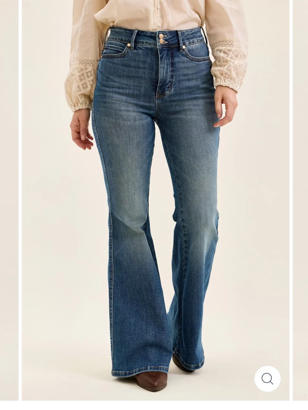Judy Blue Medium Wash Straight-Leg Jeans